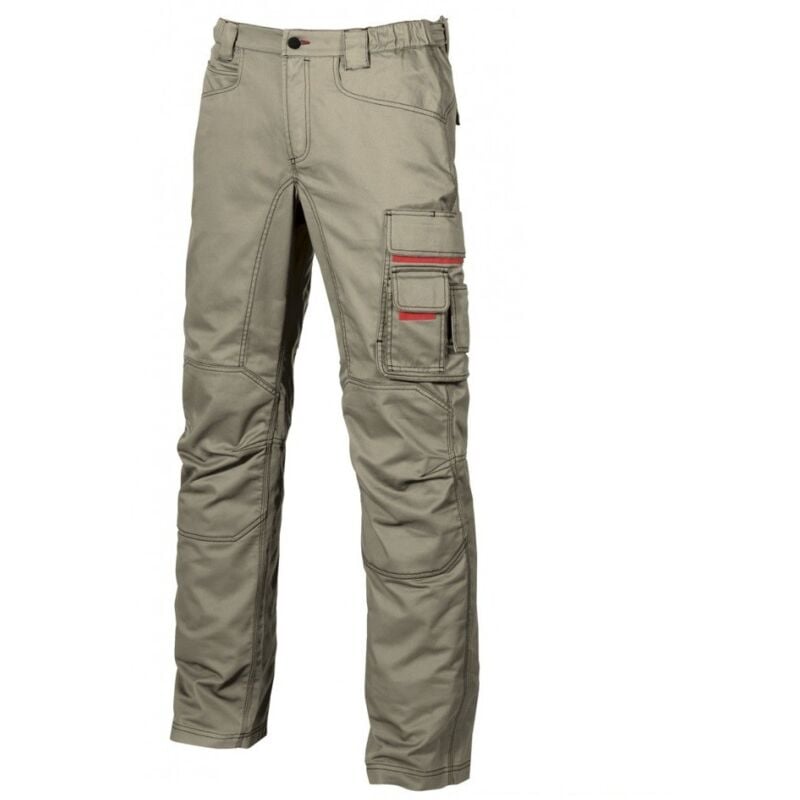 U-power - Pantaloni Da Lavoro u Power Smile Desert Sand, misura: 58 Sabbia