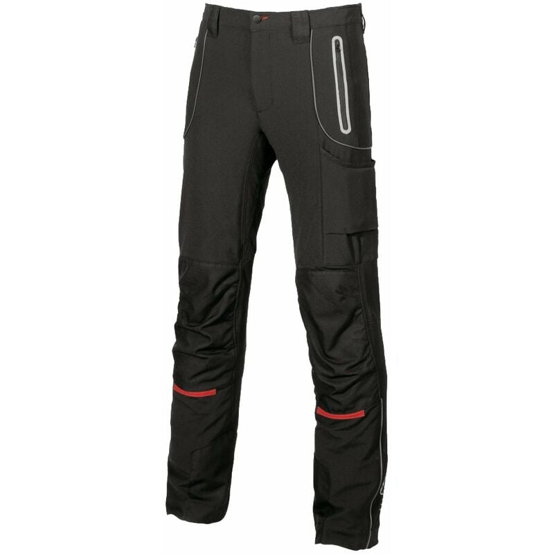 U-power - Pantaloni da lavoro pit in softshell stretch - 50 (eu) - Giallo