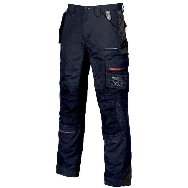 U-power - Pantalone Modello race (Blu - Taglia 54)