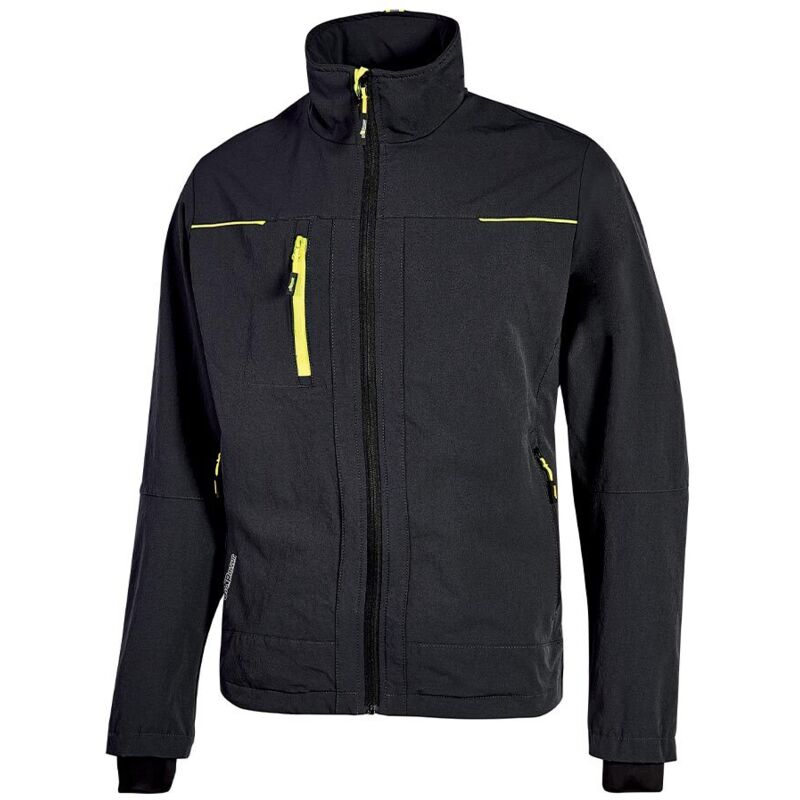 Chaqueta de trabajo de tela PLUTON - Negro L