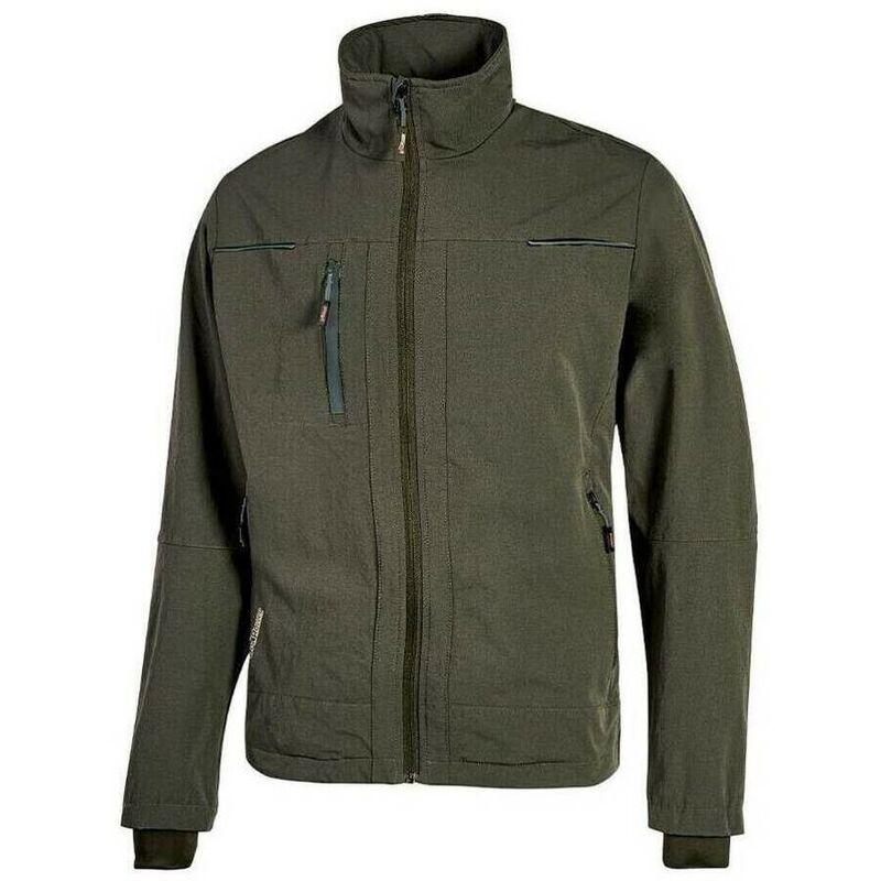 

U-POWER PE178DG-XL - Chaqueta tejido U-4 gama PERFORMANCE modelo PLUTON Dark Green Talla XL