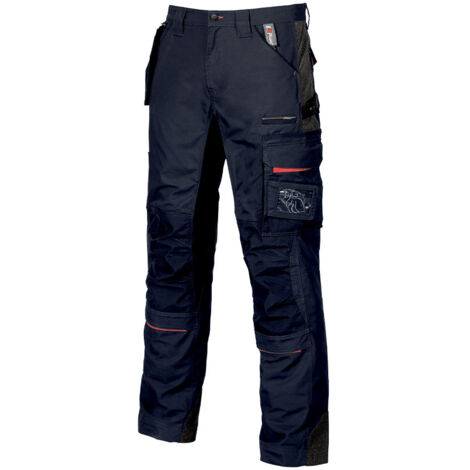 Pantalone Da Lavoro Diadora Easywork Performance Nero Carbone - 702 - Foto 11