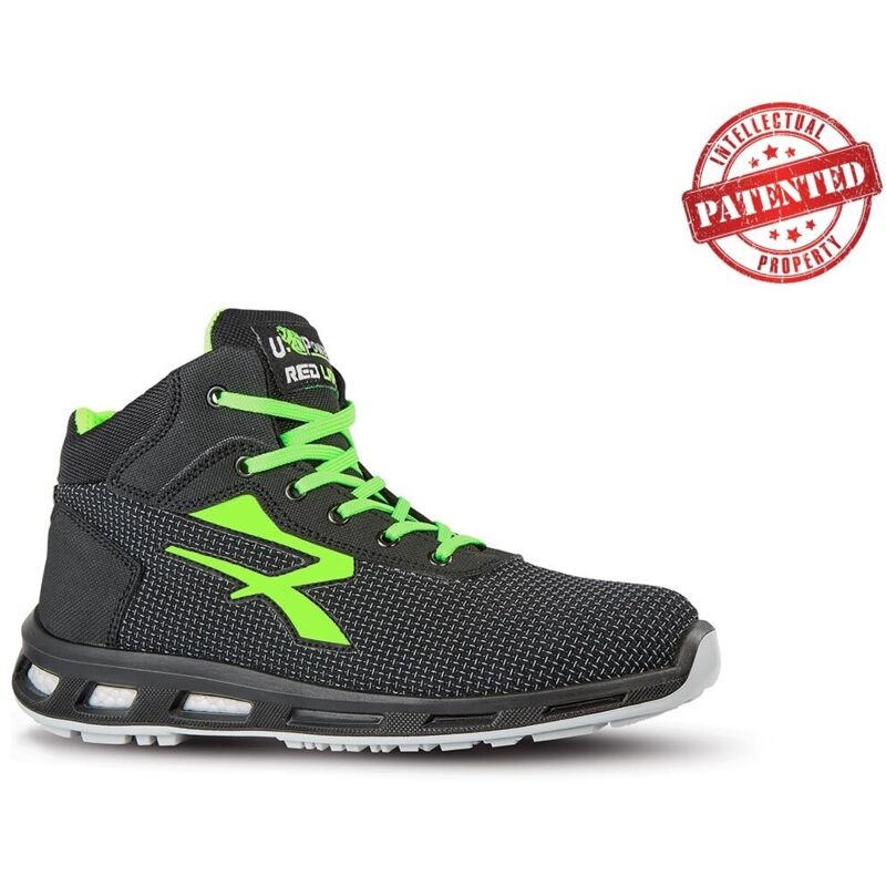 

Botas de seguridad RedLion HARD talla 40 negro / verde S3 SRC ESD EN20345