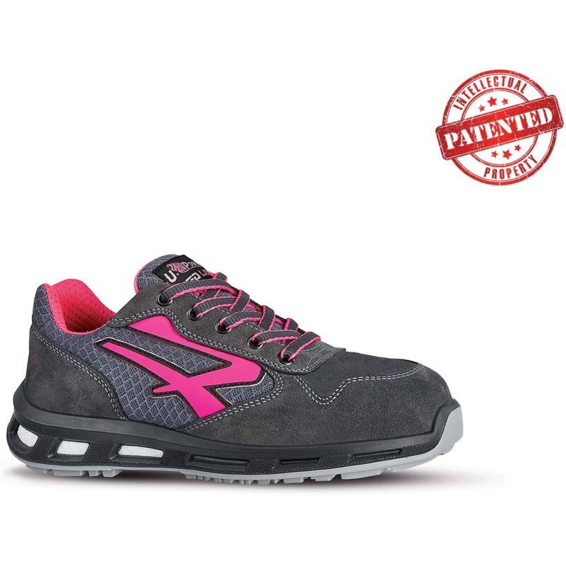 Chaussures de sécurité basses verok esd S1P src - Gris/Rose 35