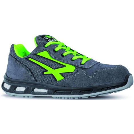 U-Power SCARPE ANTINFORTUNISTICA BASSE S1P SRC REDLION POINT Col. Grigio Mis. 41