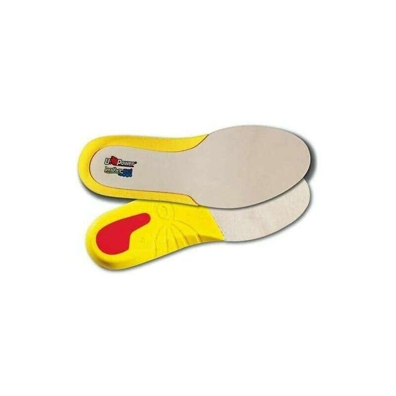 U-power - Soletta Lateher Gel in cuoio. solette