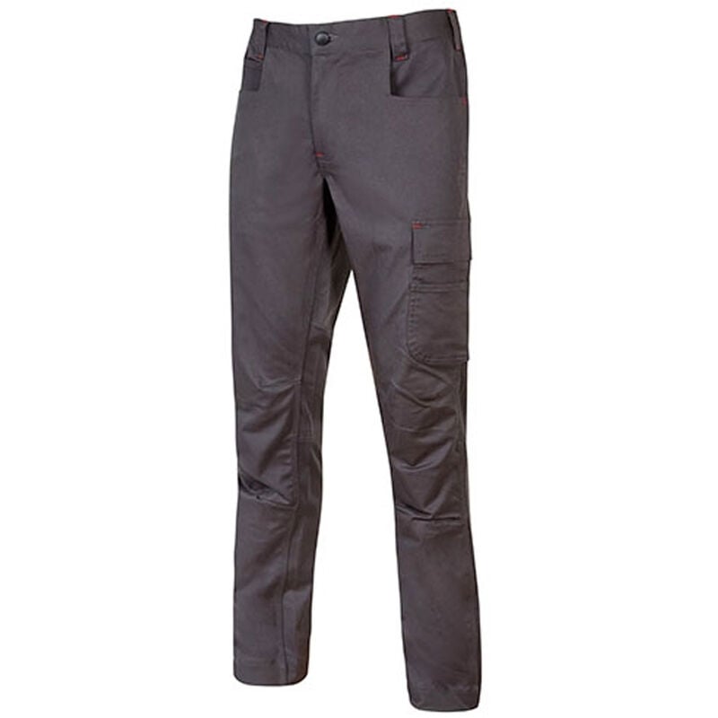 pantalon de travail stretch bravo top - gris 2xl