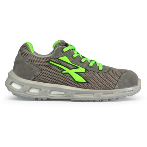 U-POWER Scarpe Antinfortunistiche Estive U Power Summer S1p Src Grigio/Verde 43