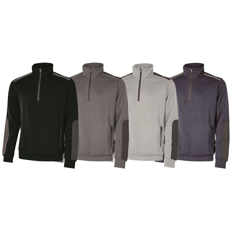 U-power - Sweat de travail écologique Cushy l - Schwarze