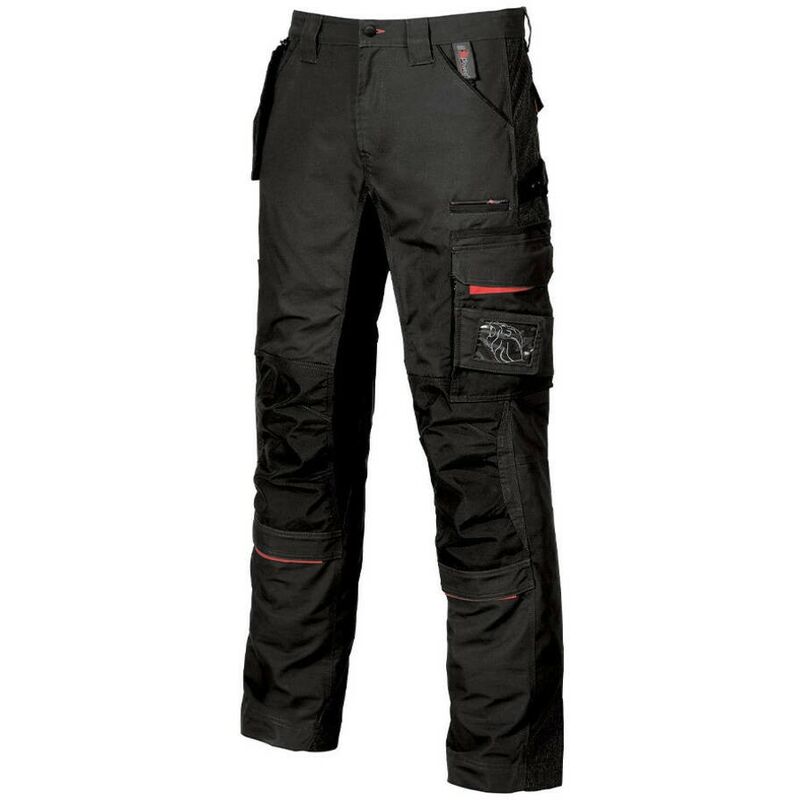 

U-POWER SY001BC-58 - Pantalón con bolsillo desmontable gama U-SUPREMACY modelo RACE Black Carbon Talla 58