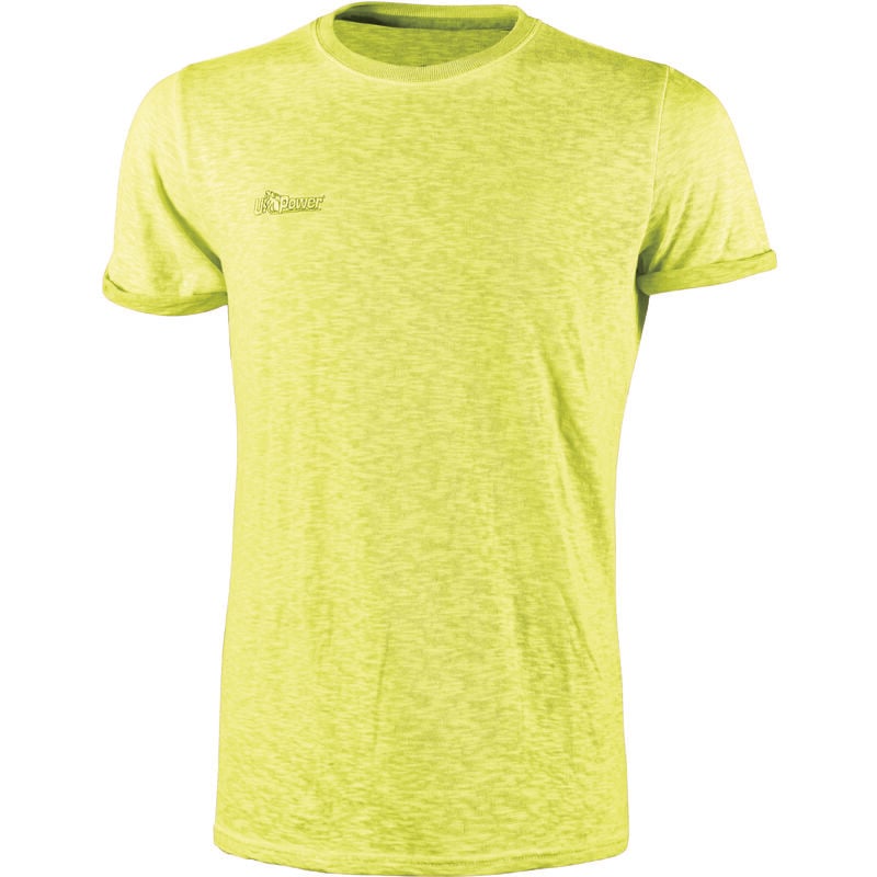 Image of T-shirt fluo col. giallo fluo mis. l - U-power
