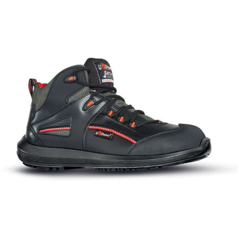 U-Power Teak Scarpe antinfortunistiche alte S3 SRC ESD - 46