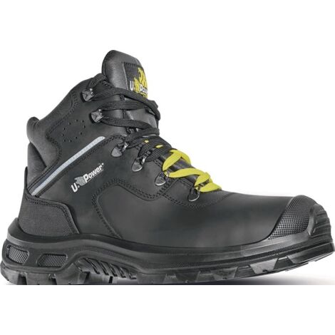 U-Power Thanos ESD S3 CI SRC Hohe Sicherheitsschuhe - 42 EU - Schwarze