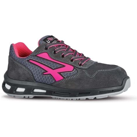 U-POWER Scarpe Antinfortunistiche da Donna U Power Verok S1p Src Grigio/Fuxia 39