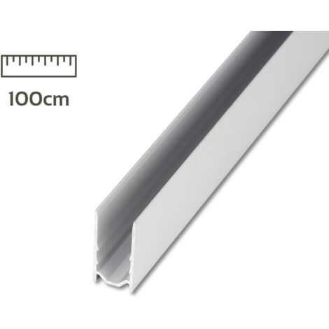 U-Profil 100cm für Neon LED Strip 10x20mm Aluminium-Profil