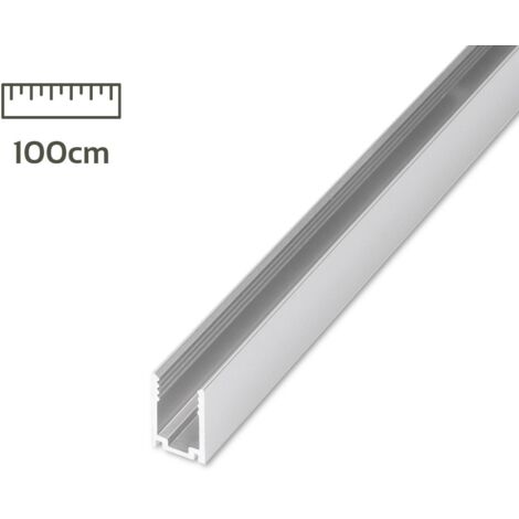 U-Profil 100cm für Neon LED Strip 7x14mm Aluminium-Profil