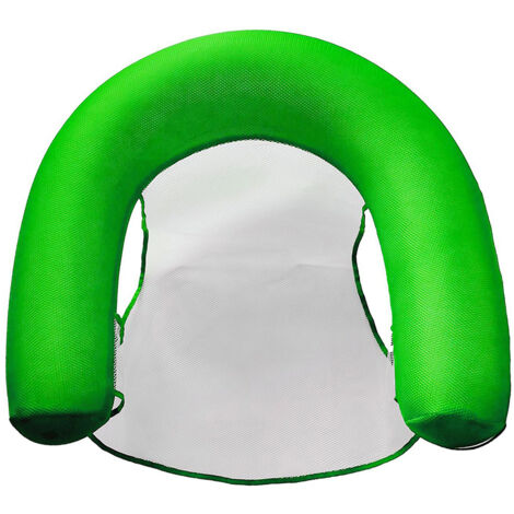 U Seat Gonflable avec Siège Hamac Confortable pour Piscine, Flotteur Pliable pour Été et Loisirs Aquatiques Extérieurs