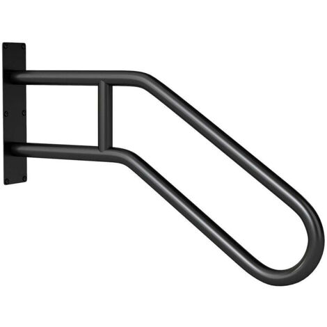 U shaped wall mounted handrail for 1 3 steps metal