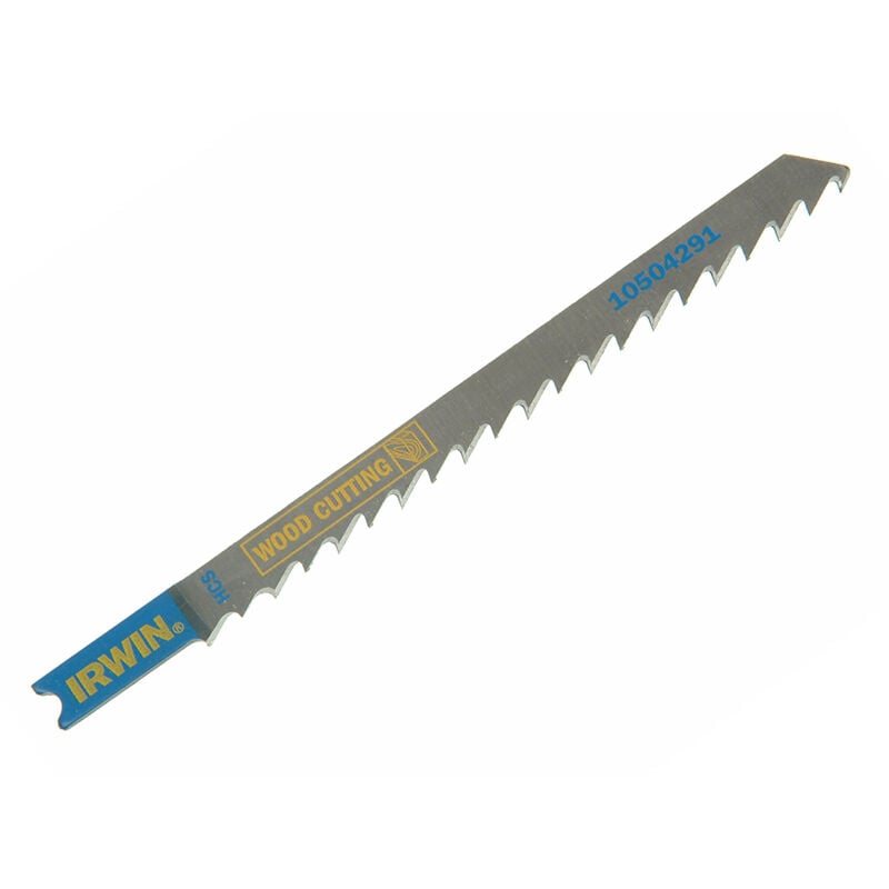 Irwin - 10504290 U111C Jigsaw Blades Wood Cutting Pack of 5 IRW10504290
