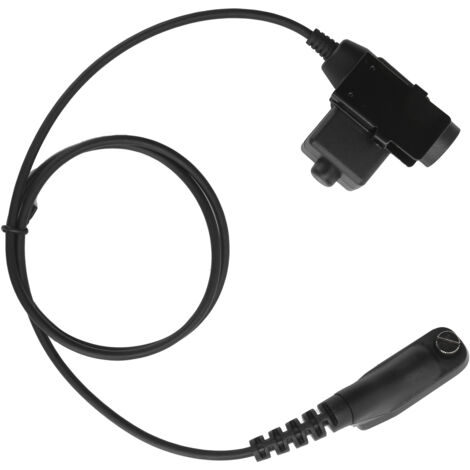 U94 PTT-Headset-Adapter für Motorola MTP850S XIR P8268 Walkie-Talkie, kompatibel mit Funkgeräten