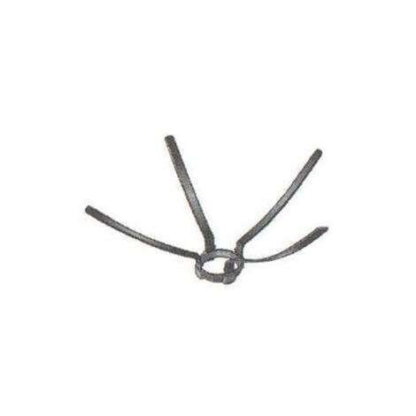Ubbink – Araignée pour conduit Ø 125 – Accessoire pour fumisterie – Pour flexible PPS 125/160/200 – Installation facile dans espaces confinés