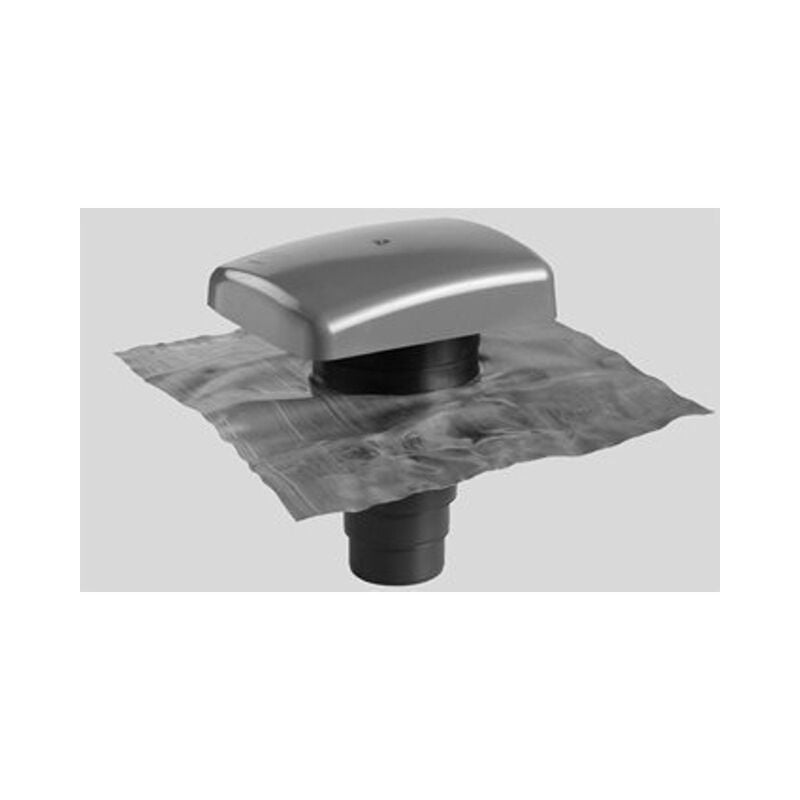 Bac d'évent gris plomb - Ubbink