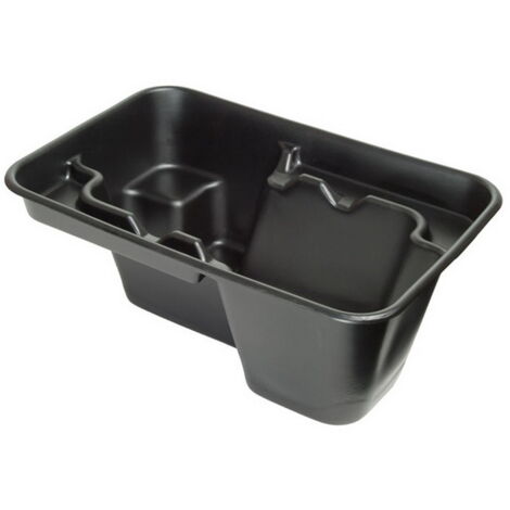 Ubbink – Bassin préformé Jupiter rectangulaire 230 L – Polyéthylène HDPE – Dimensions 119 x 79 cm – Résistant aux UV et gel