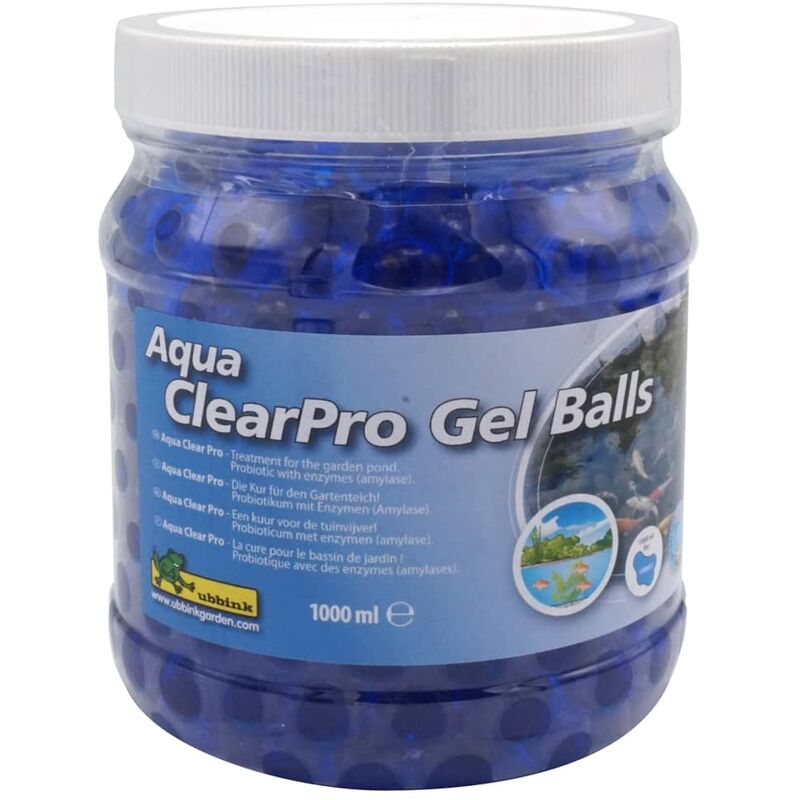 

Bolas de gel para estanque Aqua ClearPro 1000 ml - Ubbink