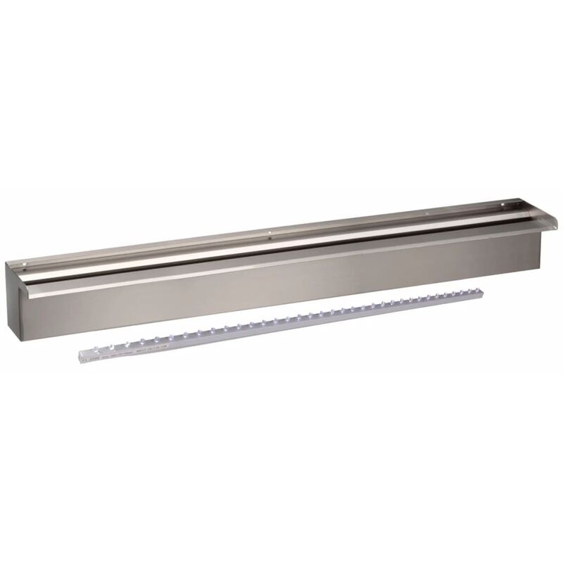 

Ubbink Cascada Niágara 90 cm de acero inoxidable con luz LED - Plateado