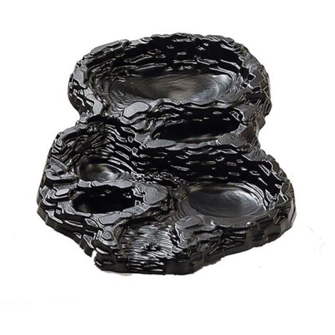 Ubbink – Cascade de jardin en polyéthylène noir – Dimensions P18 x L134 x l85,5 cm – Résistante au gel et aux UV – Pour bassin décoratif