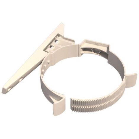 Ubbink – Collier blanc pour ventouse D100/130mm – Fixation conduits polypropylène – Longueur 181,6mm – Largeur 177,7mm – Stabilité pour chaudières