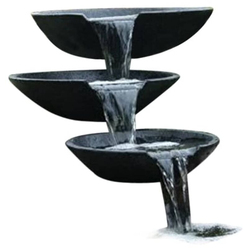 

Conchas De Cascada De Jardín Con Bomba 35/45/55cm - Negro - Ubbink