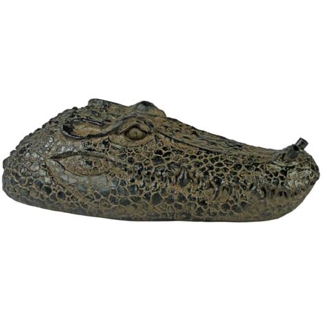 Ubbink - Crocodile flottant - Figurine en spray - Jeu d'eau - Décoration d'étang