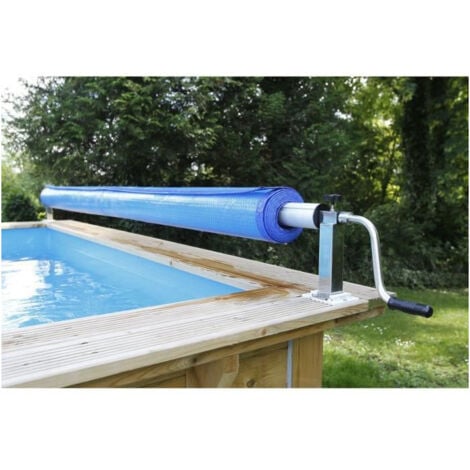 Rouleau idéal illustré pour les serviettes de piscine à la piscine Bar  télescopique réglable entre 147 et 555 cm
