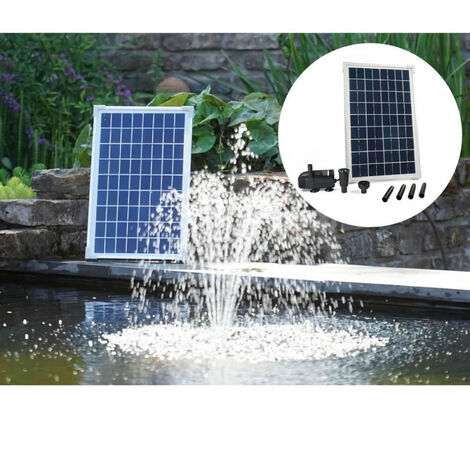 Kit SolarMax 1000 et Panneau Solaire Batterie Pompe 2480 l/h/1350 l/h Ubbink