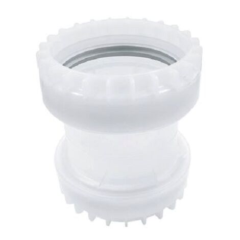Ubbink – Raccord flexible 80mm à rigide PPTL – Résistance 120°C – Longueur 112mm – Largeur 103mm – Pour conduits de cheminée