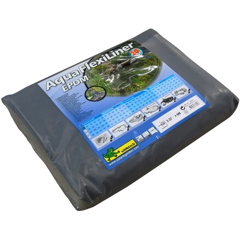 

Revestimiento para estanques AquaFlexiLiner EPDM 3,37x5 m - Ubbink
