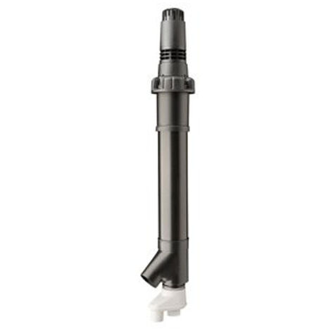Ubbink Rolux 5G passage de toit PP 80mm L=2030 PP noir