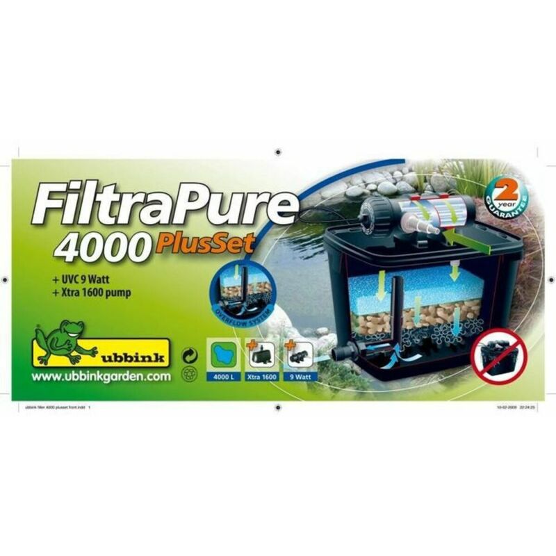 Automatische Poolreiniger Ubbink Filtrapure 4000