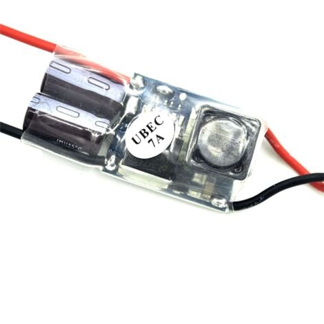 UBEC 5V BEC Shielded Anti-jamming Switching Regulator for FPV RC Drone Receiver Power Supply (7A)