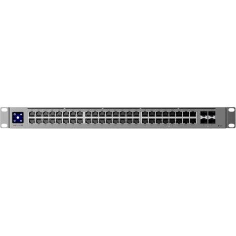 UBIQUITI UniFi Switch Pro Max, 48 Ports, Layer 3, (32) GB PoE+, (16) 2,5 GB PoE++, (4) 10G SFP+, 700W