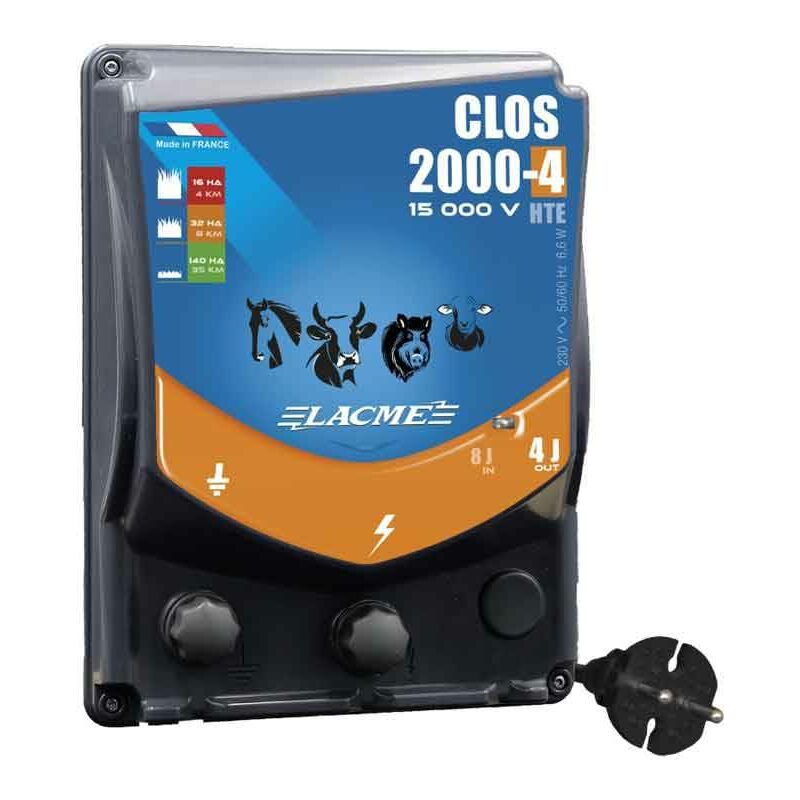 Lacme - Electrificateur secteur Clos 2000-4 hte Lacmé - 35 km