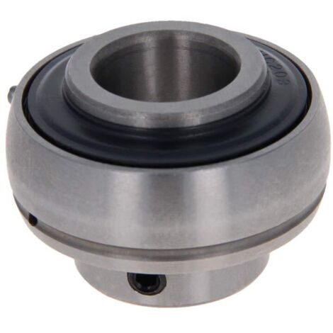 UC203 Deep Groove Ball Bearing, 17 x 40 x 27.4mm, Double Shielded Hybrid Ceramic Ball Bearings for Skate Trucks, Lifts, Skateboards, Machines