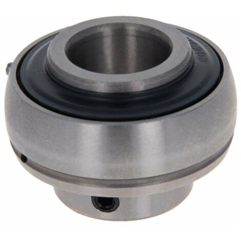 UC203 Deep Groove Ball Bearing, 17 x 40 x 27.4mm, Double Shielded Hybrid Ceramic Ball Bearings for Skate Trucks, Lifts, Skateboards, Machines