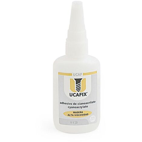 UCAFIX cianocrilato alta viscosidad ucafix 50ml , UCAFIX CIAN Adhesivo instantáneo de cianocrilatoCARACTERÍSTICAS Y APLICACIONES: Adhesivo instantáneo, une metal, la