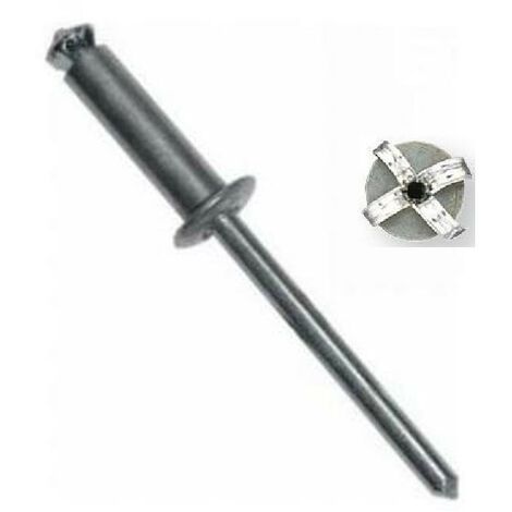 UCAFIX remache flor cabeza alomada 4,8mm largo 16mm , 0CIENTOS