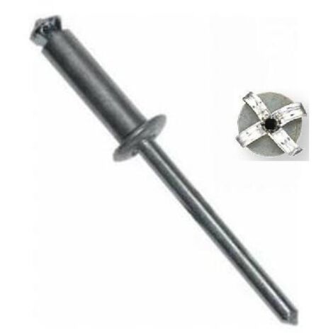 UCAFIX remache flor cabeza alomada 4,8mm largo 35mm , 0CIENTOS