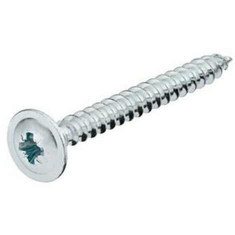 UCAFIX tornillo rosca madera c/plato pz zincado 3-30 (caja 100)