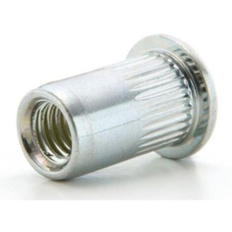 UCAFIX tuerca remachable con ala cincada metrica m-8 largo 18mm