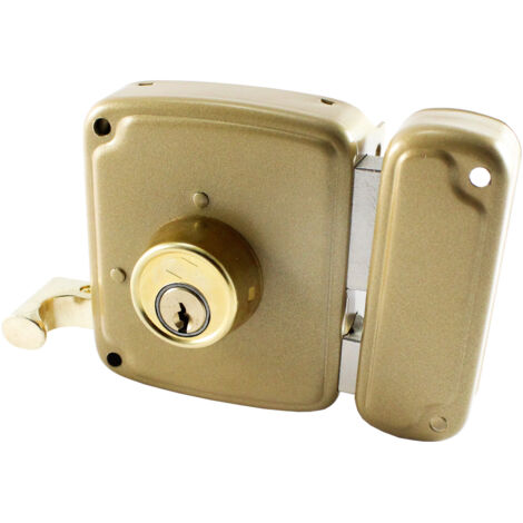 UCEM CERRADURA 4125 120 SOBREPONER MADERA PICAPORTE PALETON DCHA